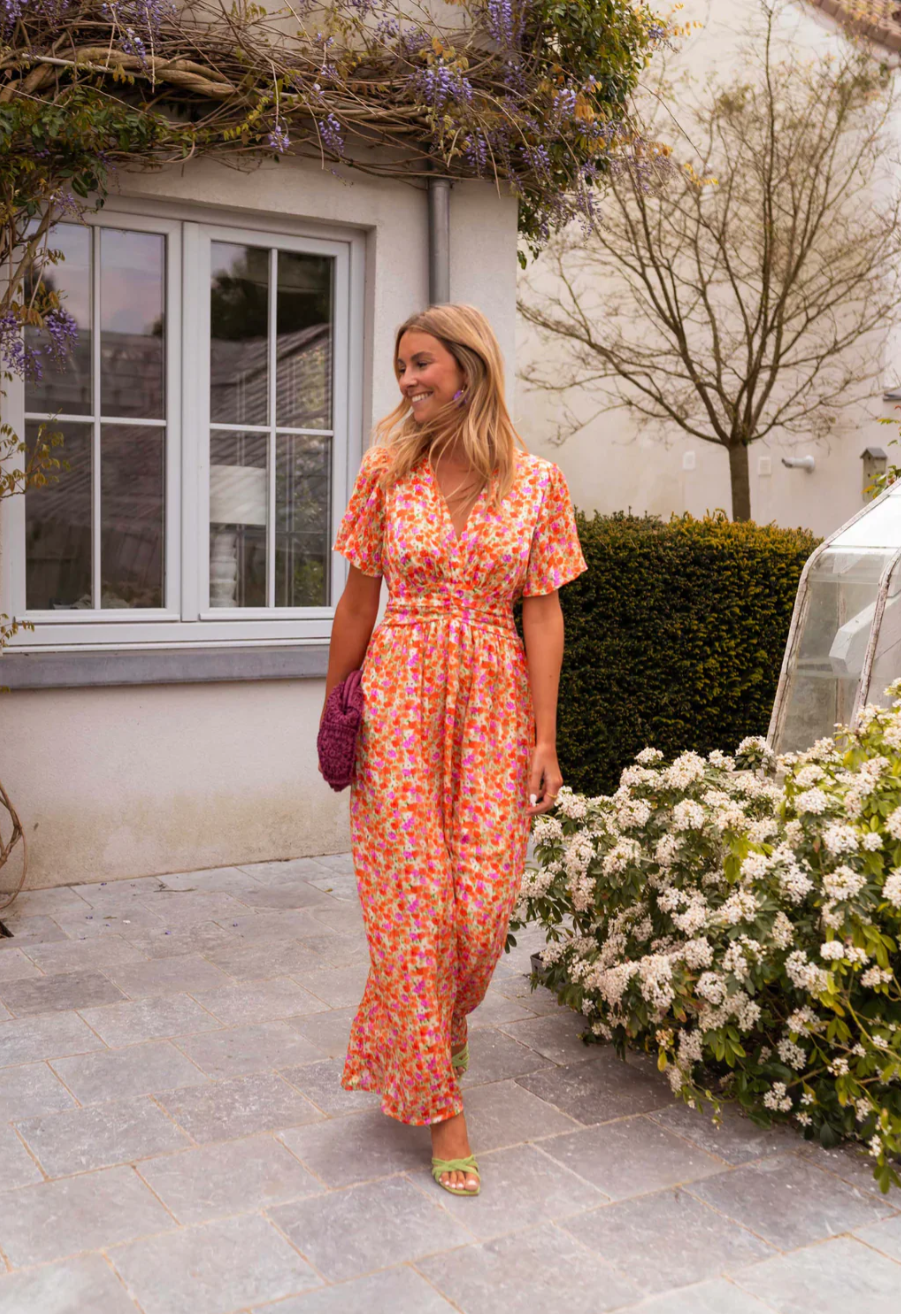 ADRIANE - Vestito Casual Stampa fiori