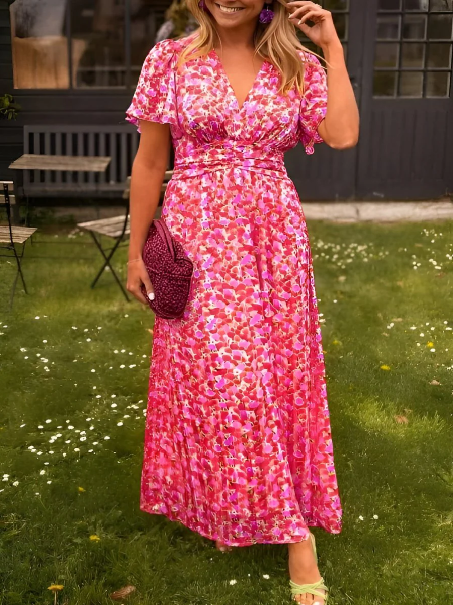 ADRIANE - Vestito Casual Stampa fiori