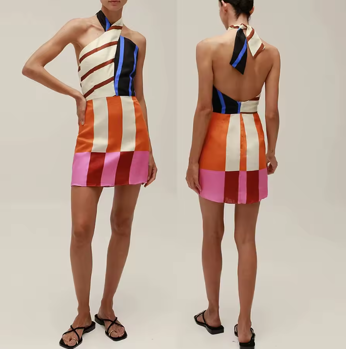 Capri Sunset Mini Dress