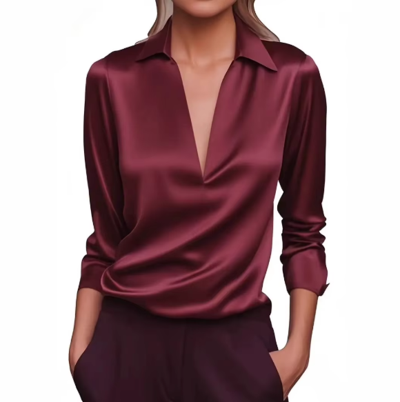 Camicia Satin Glow